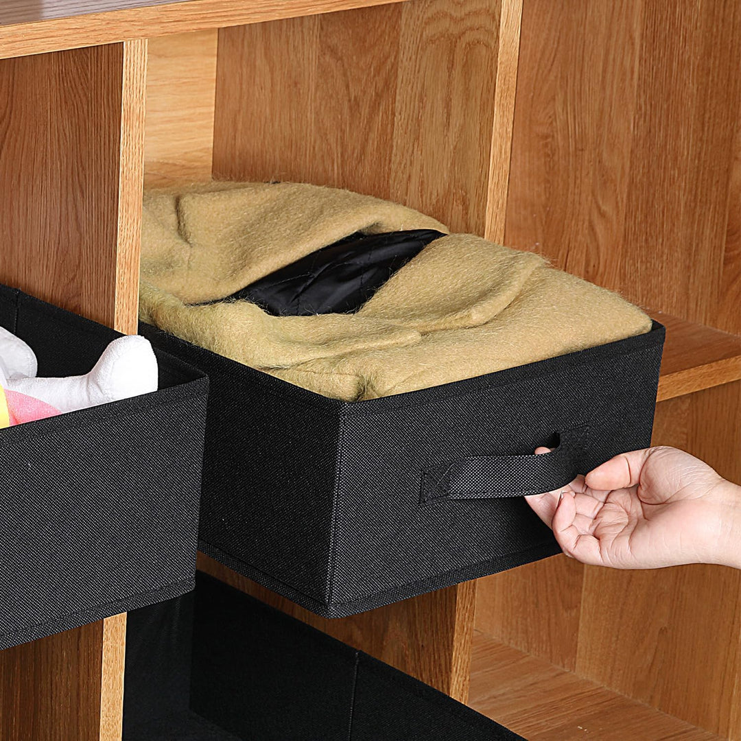 Aufbewahrungsbox Faltbar, Aufbewahrungswürfel Kallax Einsatz Aufbewahrungsboxen für Schlafzimmer Woh