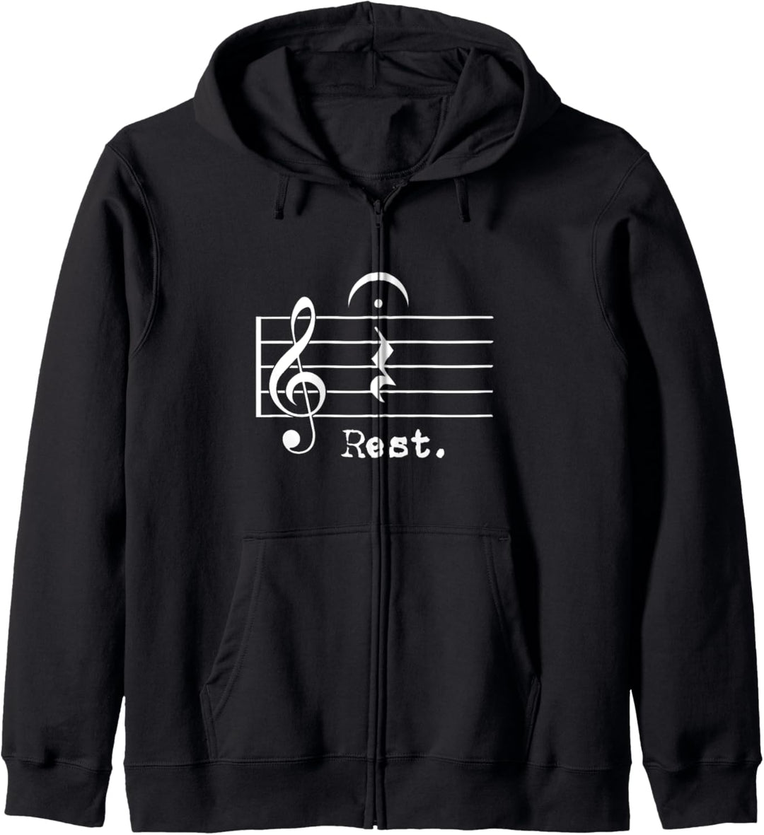 Musik Dirigent Geschenk Fermata Rest Musikalischer Leiter Kapuzenjacke