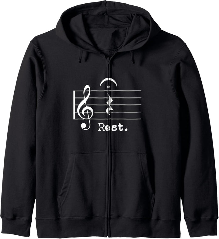 Musik Dirigent Geschenk Fermata Rest Musikalischer Leiter Kapuzenjacke