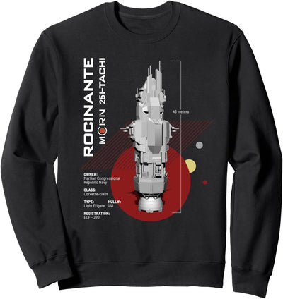The Expanse Rocinante Ship Sweatshirt