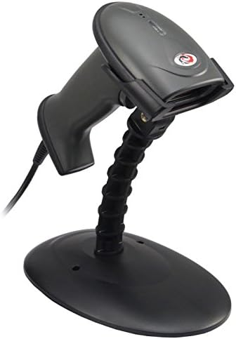 KALEA-INFORMATIQUE Handtuch Laser Barcodescanner. Mit freihändigem Portal, serieller Anschluss RS232