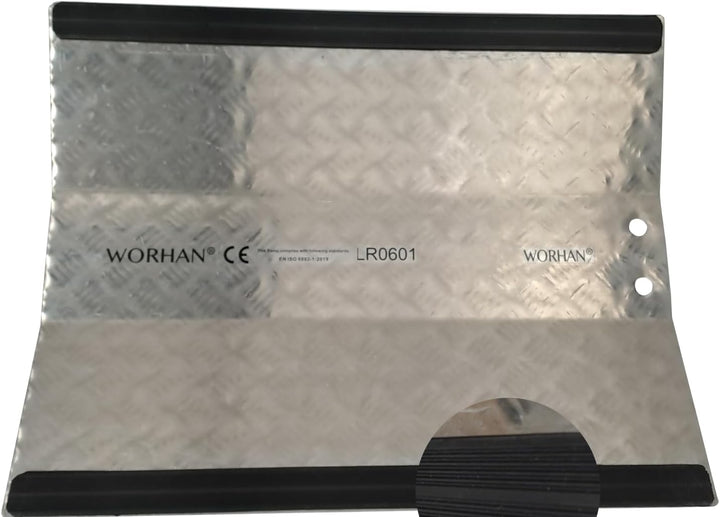 WORHAN® Mobil Schwellenrampe Stufenrampen Rollstuhlrampe Alu Aluminium Rampe Türschwellenrampe TR55