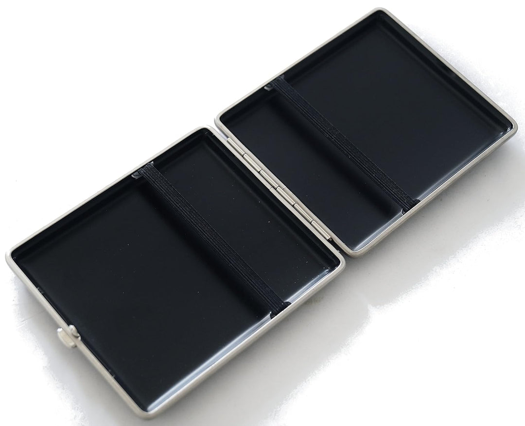 GERMANUS Zigarettenetui, Made in Germany, Schwarz, 100 mm