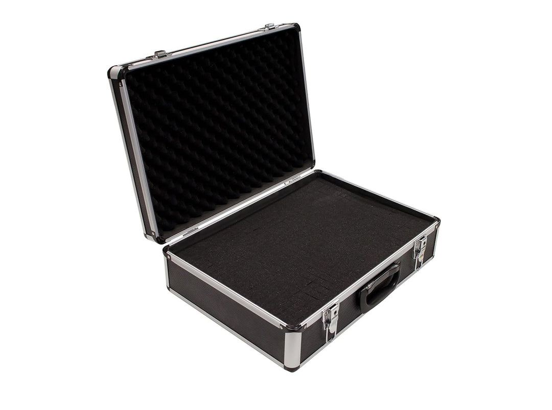 PeakTech P 7310 7310 – Universal Koffer für Messgeräte, Abschliessbar, Staubschutz, XL - 460x330x150
