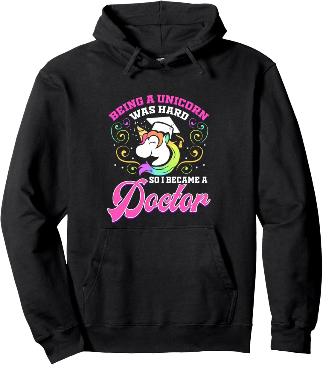 Frau Doktor Abschluss Ph.D. Lustiges Geschenk Doktortitel Pullover Hoodie