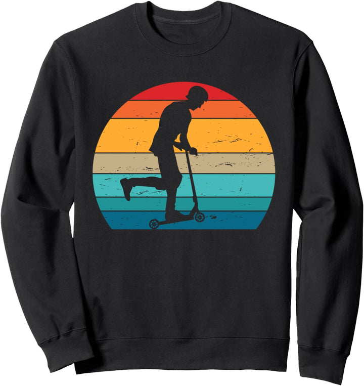 Scooter Stunt Tretroller Geschenk für Kinder & Teenager Sweatshirt