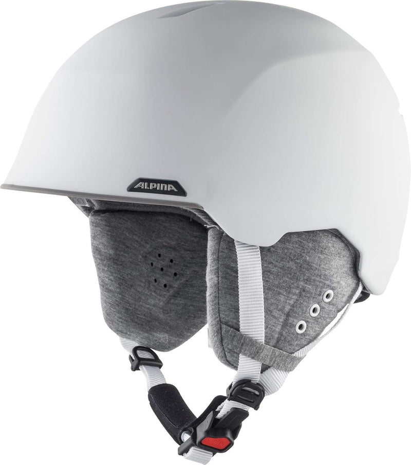 ALPINA ALBONA - Sicherer, Bruchfester & Individuell Anpassbarer Skihelm Für Erwachsene white matt 57