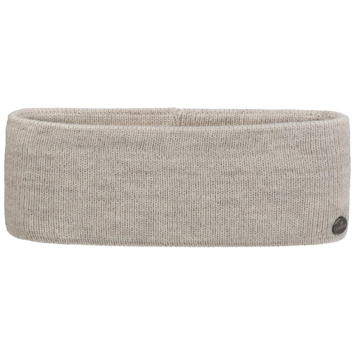 LIERYS Mono Stirnband Damen/Herren 8 cm breit - Made in Germany - dreilagiges Strickband gefüttert m