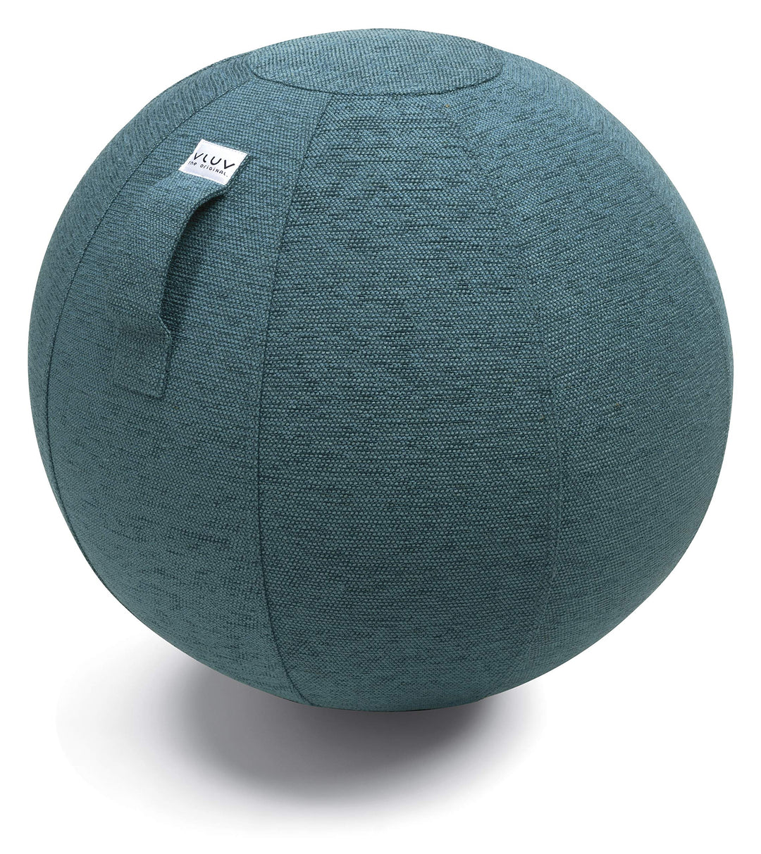 VLUV® BOL STOV Sitzball Büro Ergonomisch [Atmungsaktiv mit Tragegriff und Wegrollschutz] Waschbarer
