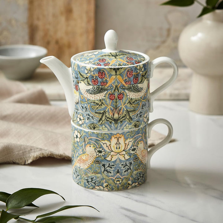 Morris & Co MCO8846-XG Spode Tee-Set für 1 Person, Porzellan
