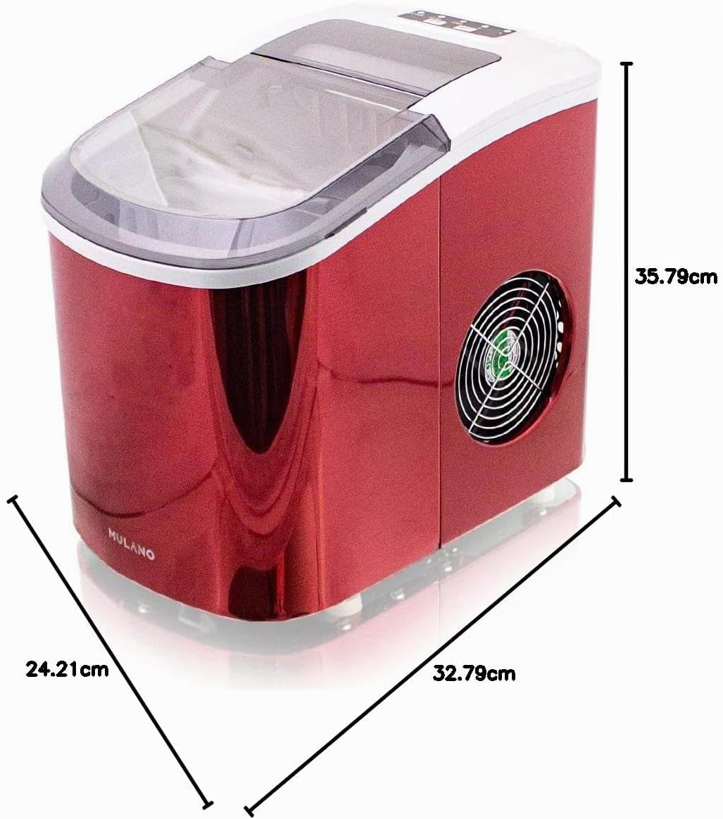 Eiswürfelmaschine Edelstahl Eiswürfelbereiter Eiswürfel Ice Maker Eis Maschine Icemaker
