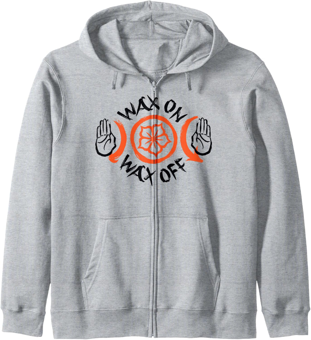 Cobra Kai Wachs Drauf, Wachs Runter Kapuzenjacke