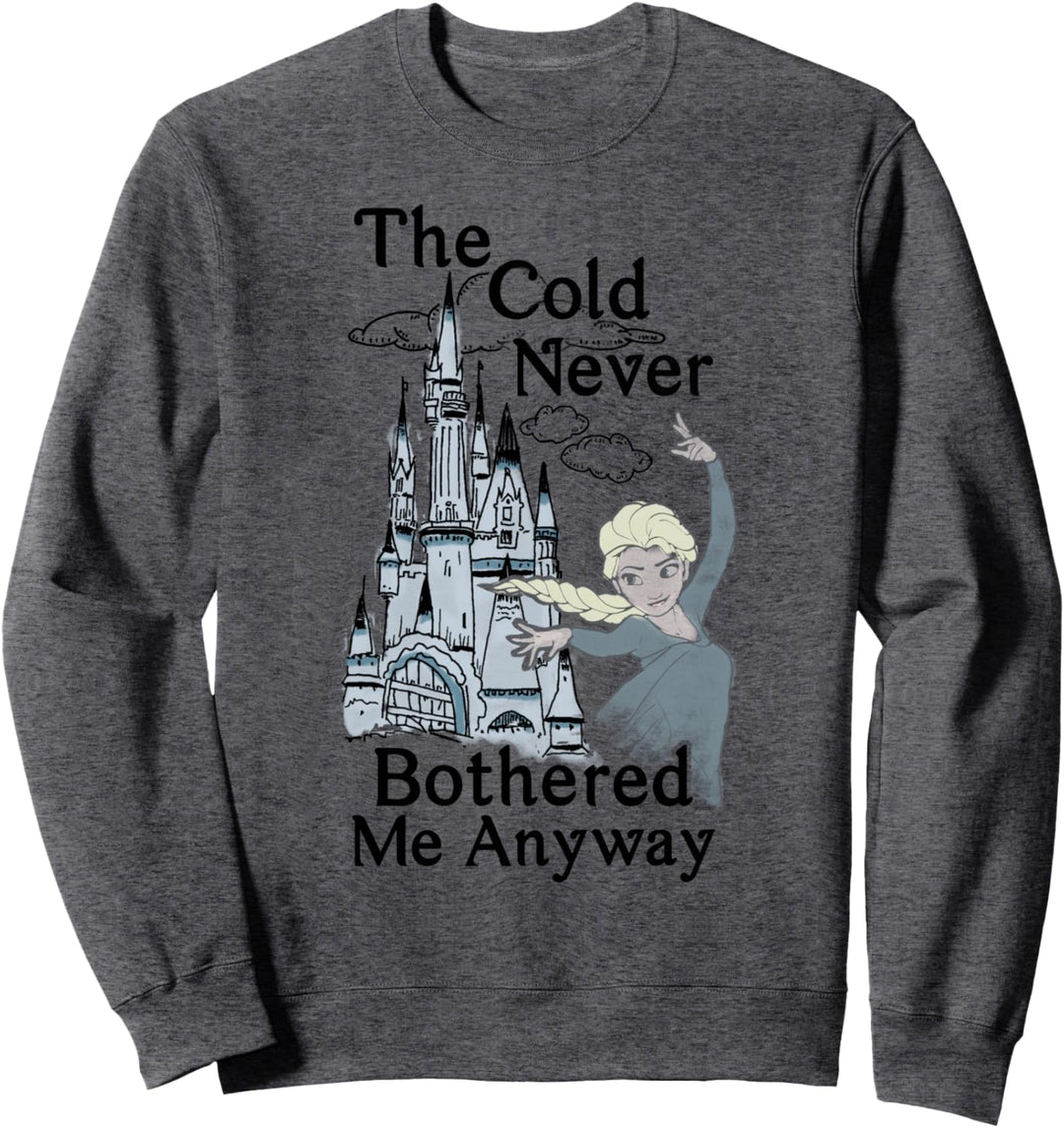 Disney Frozen Elsa Cold Never Bothered Me Sweatshirt