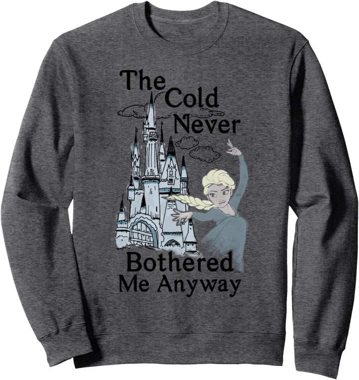 Disney Frozen Elsa Cold Never Bothered Me Sweatshirt