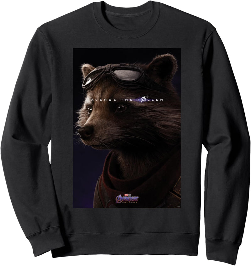 Marvel Avengers Endgame Rocket What Ever It Takes Poster Sweatshirt