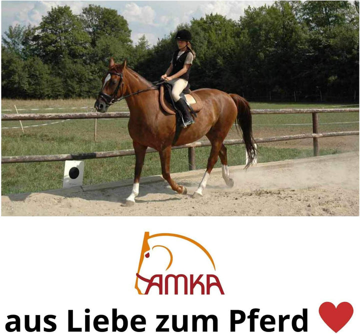AMKA Sporenschutzgurt für Pferde Sporenschutz Bandage Schutz KLEIN GESCHNITTEN X FULL, X FULL