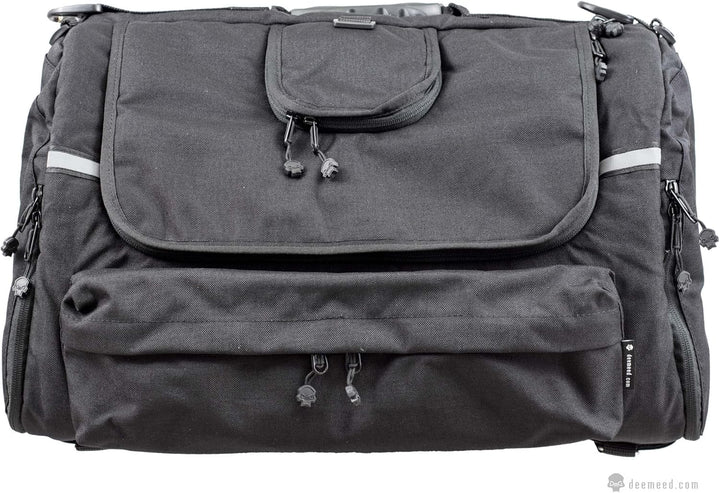 DEEMEED PETBAG Motorradtasche für Hunde und Katzen (5-8 kg), wasserdicht, tragbar, dreifach belüftet