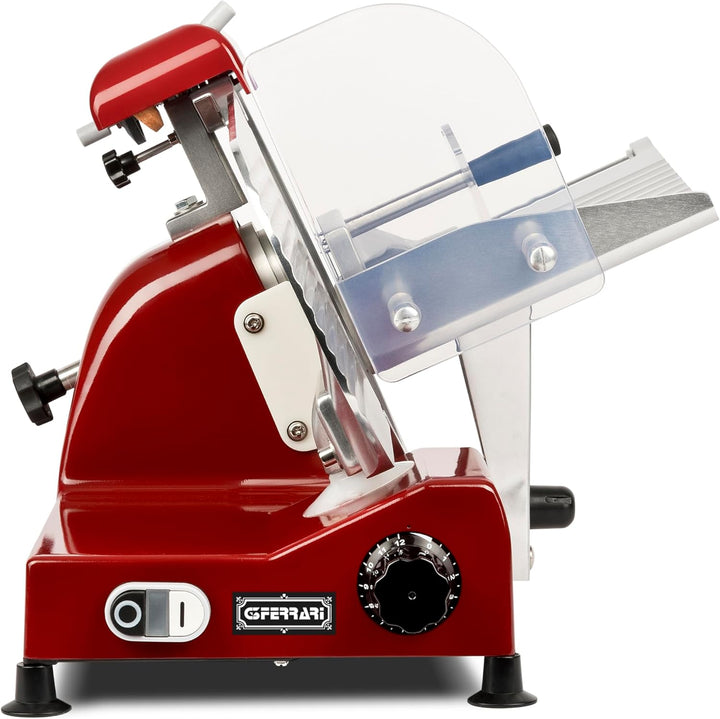 G3 Ferrari G2015702 Aufschnittmaschine "Emilia 250", Klinge aus Edelstahl, Schnittstärke 0 – 12 mm,
