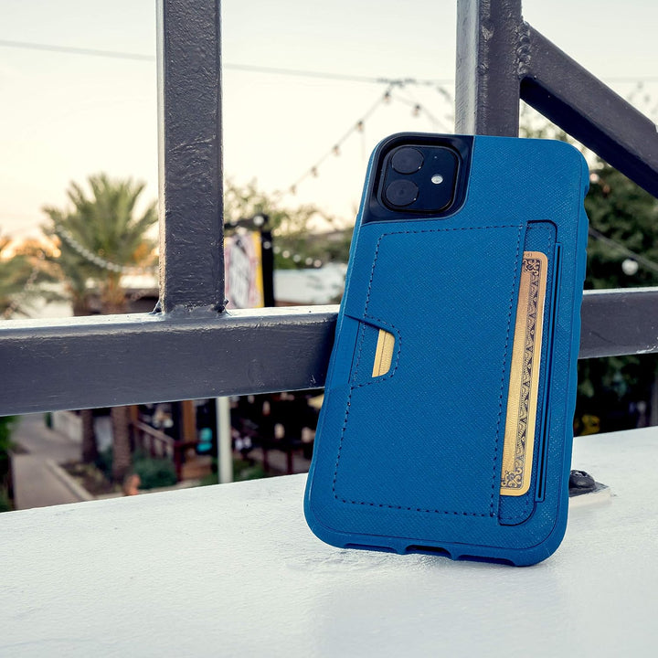 Smartish Apple iPhone 11 Pro (5.8") Wallet Hülle - Wallet Slayer Vol.2 [Schlanke Handyhülle mit Kick