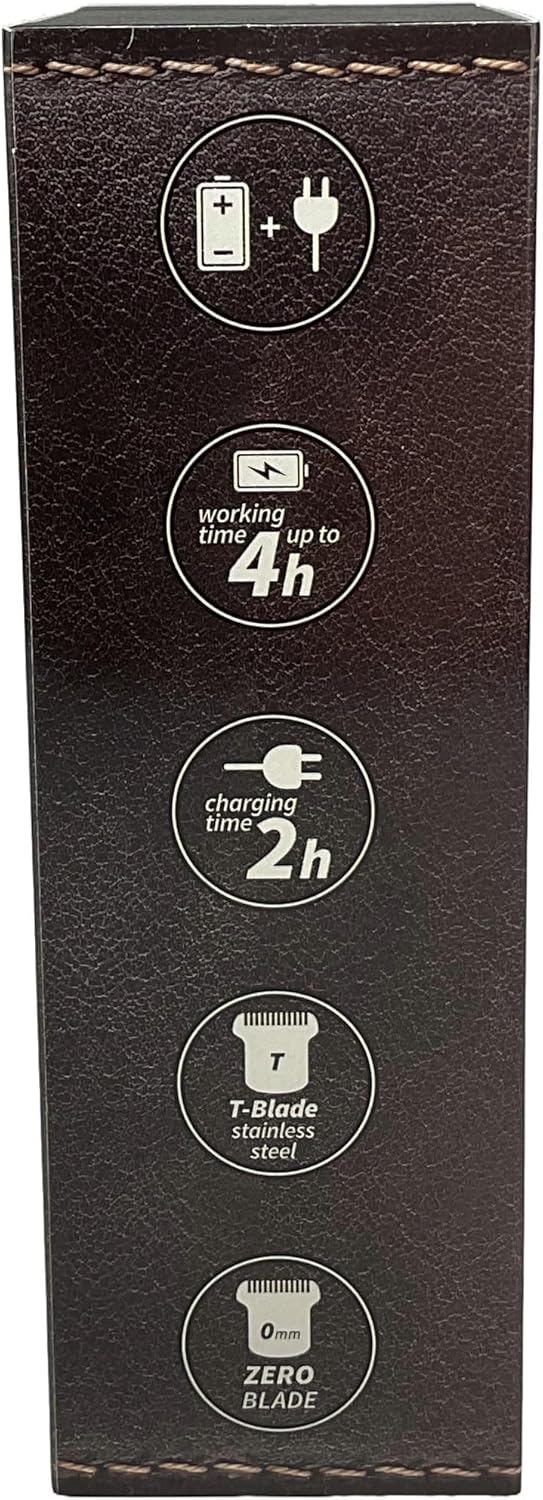 Efalock Profi-Haartrimmer Bad Butch Präzisions-Trimmer mit Netz-Akku-Betrieb