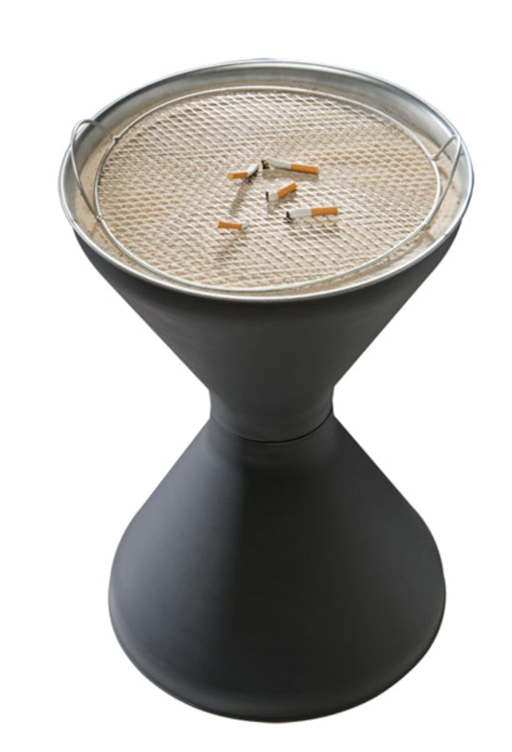 APS 574 Standascher "DIABOLO", Ø 40 cm, Höhe 60 cm, für Innen- und Aussenbereich, inklusive 1,5 kg S