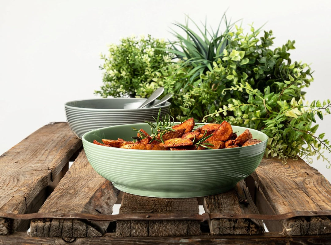 Seltmann Weiden Beat Salbeigrün Foodbowl Set 3tlg. 20/25/28 cm