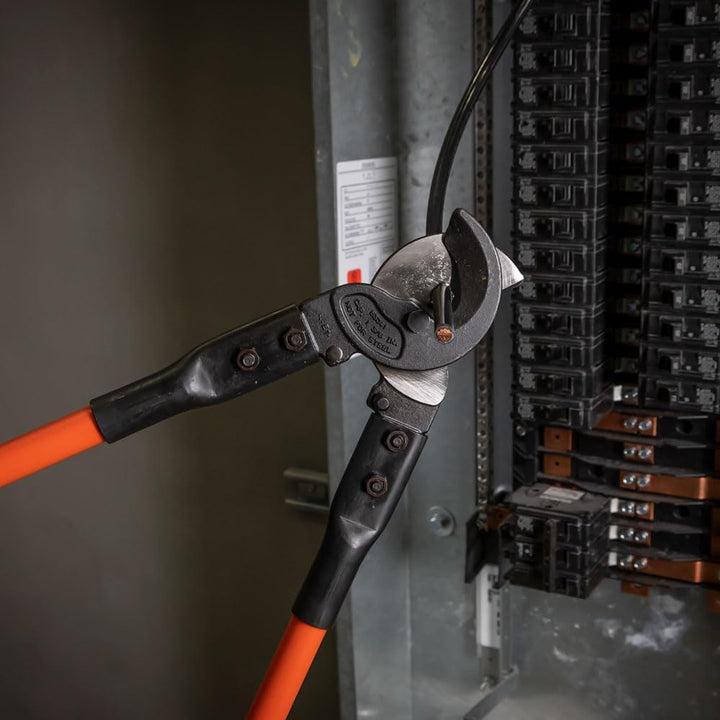 Klein Tools 63041 | Standard‑Kabelschneider 65cm | Schneidet bis 380mm² Alu &amp; 254mm² Kupfer | Fiberg