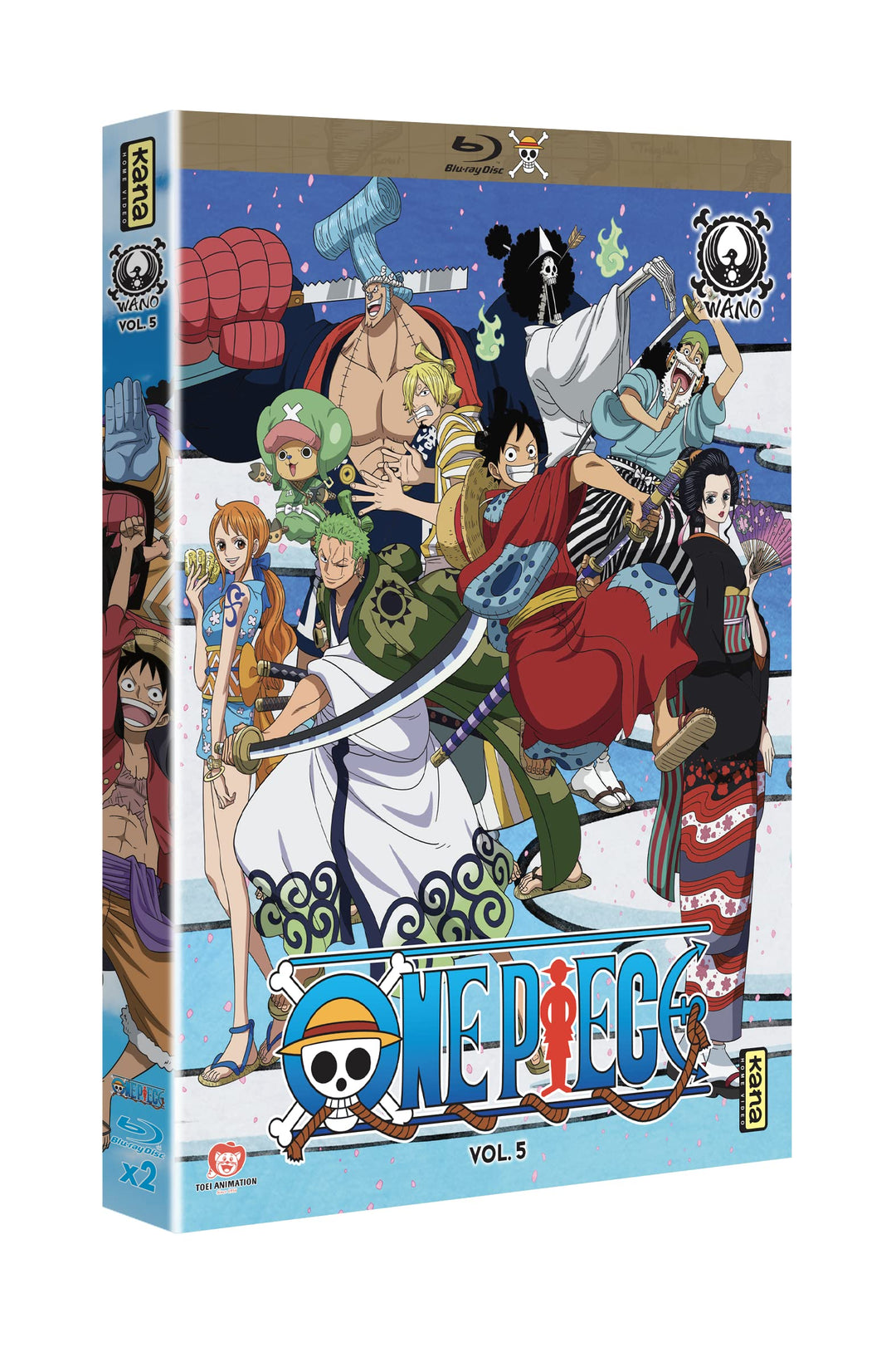 One pièce : pays de wano 5 [Blu-ray] [FR Import], Blu-ray