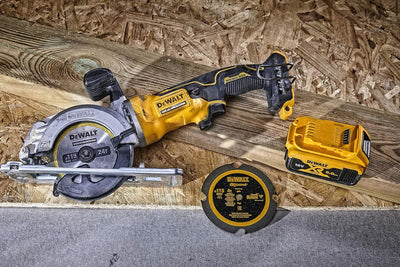 Dewalt Kreissäge XR 18 V 5 Ah Li-Ion Brushless 115 mm – 2 Akkus – Koffer TSTAK