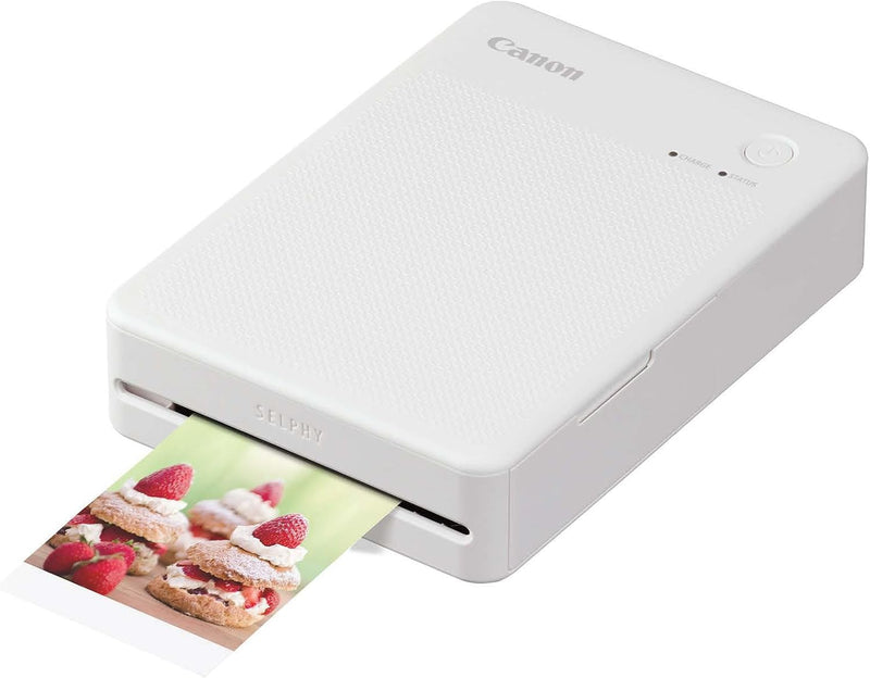 Canon SELPHY QX20 mobiler Fotodrucker – per WLAN direkt vom Smartphone drucken. Thermosublimationsdr