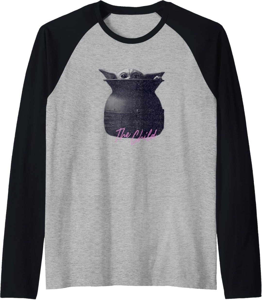 Star Wars: The Mandalorian The Child Hiding R11 Raglan