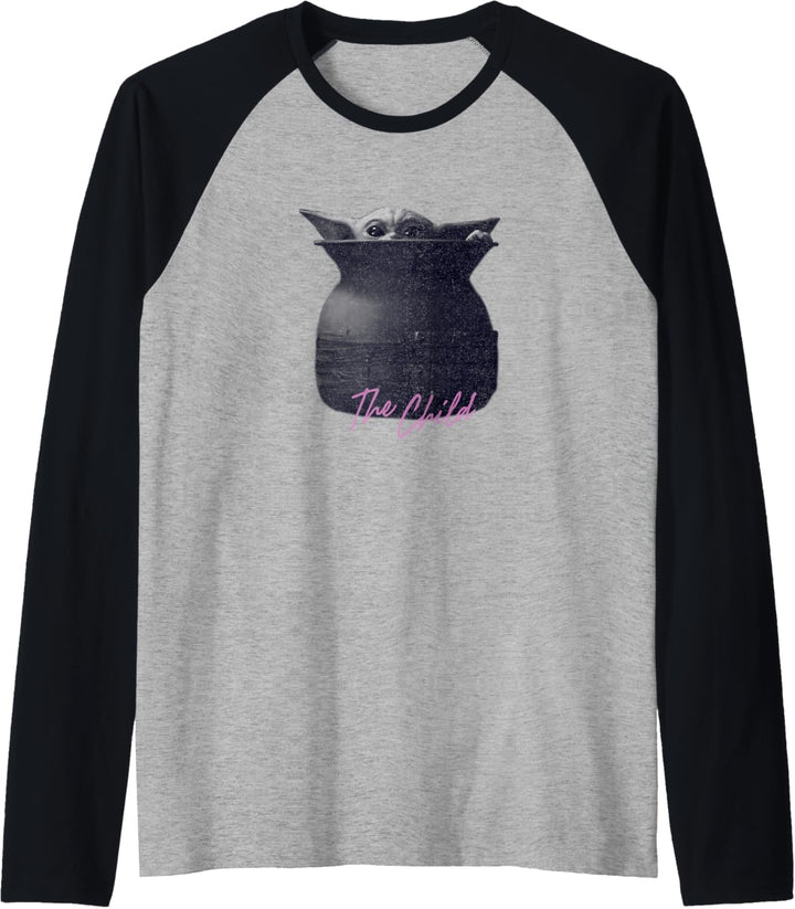 Star Wars: The Mandalorian The Child Hiding R11 Raglan