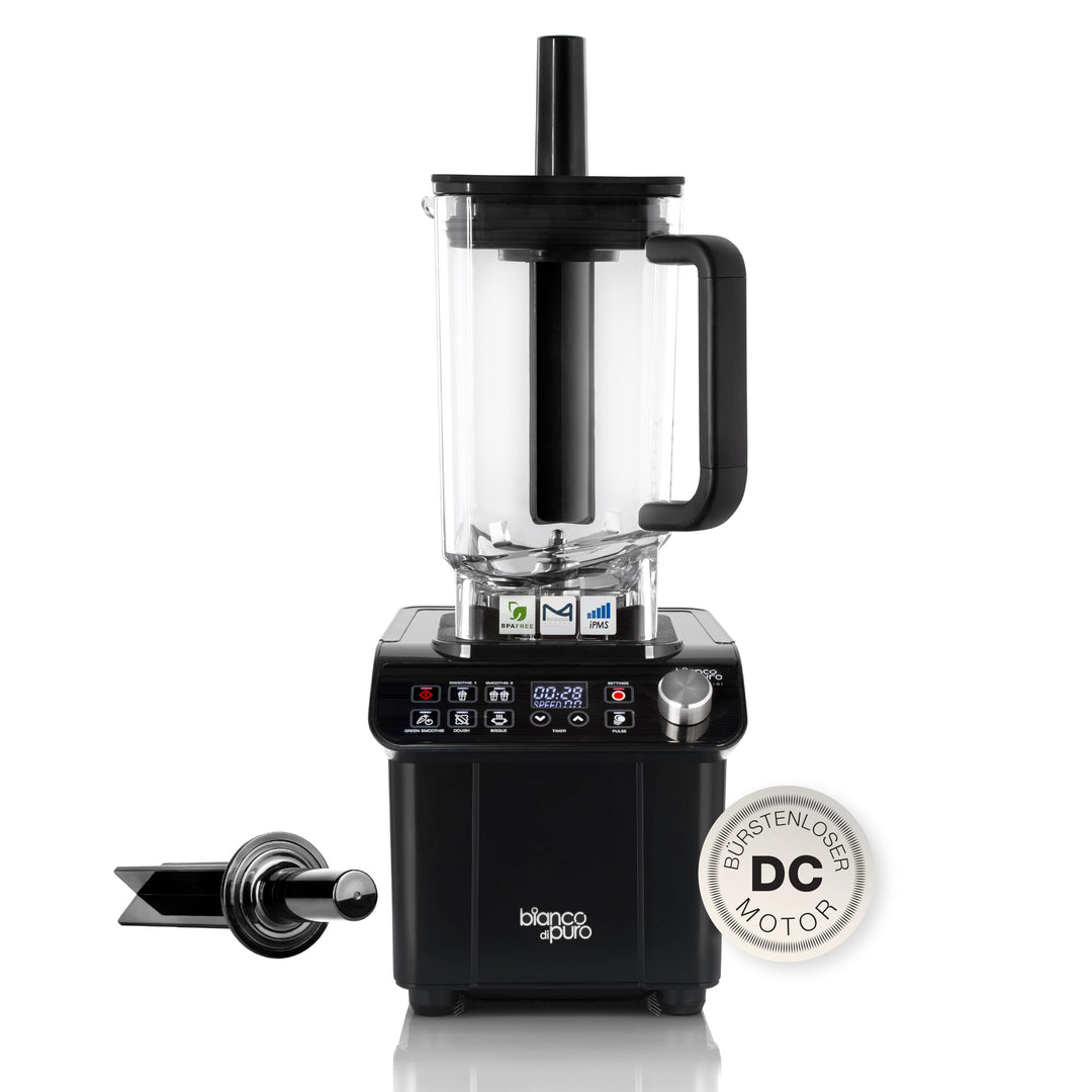 Hochleistungsmixer Gusto PRO mit bürstenlosem DC-Motor 1.000 Watt Leisung 4,27 PS Smoothie Maker Eis