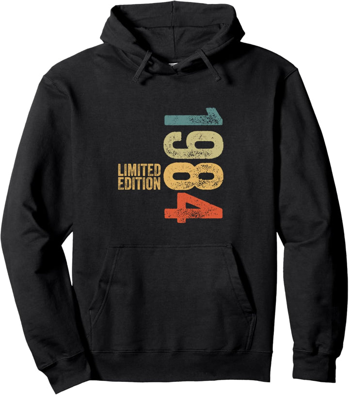 1984 Limited Edition Geburtstag Vintage Retro Pullover Hoodie