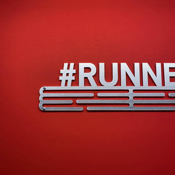 UNITED MEDALS Laufmedaillenaufhänger #RUNNER - Edelstahlhalter … 430.0 Millimeter, 430.0 Millimeter
