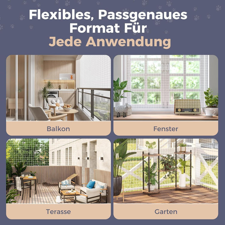 vogelschutznetz engmaschig Vogelnetz vogelnetze vogelschutznetz katzennetz für Balkon ohne Bohren la