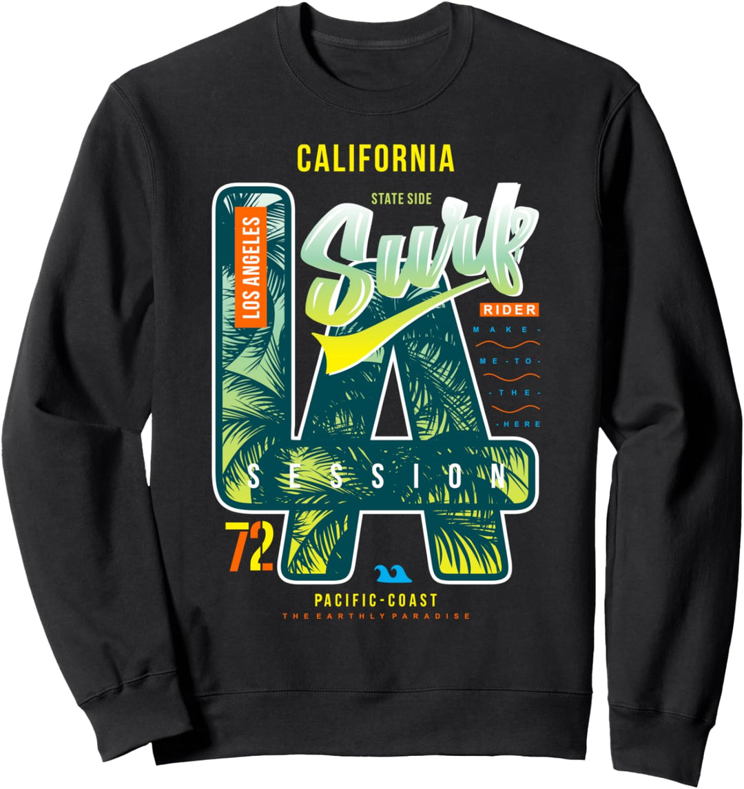 Enjoy Travel & Wear Los Angeles California Graphic Design Sweatshirt