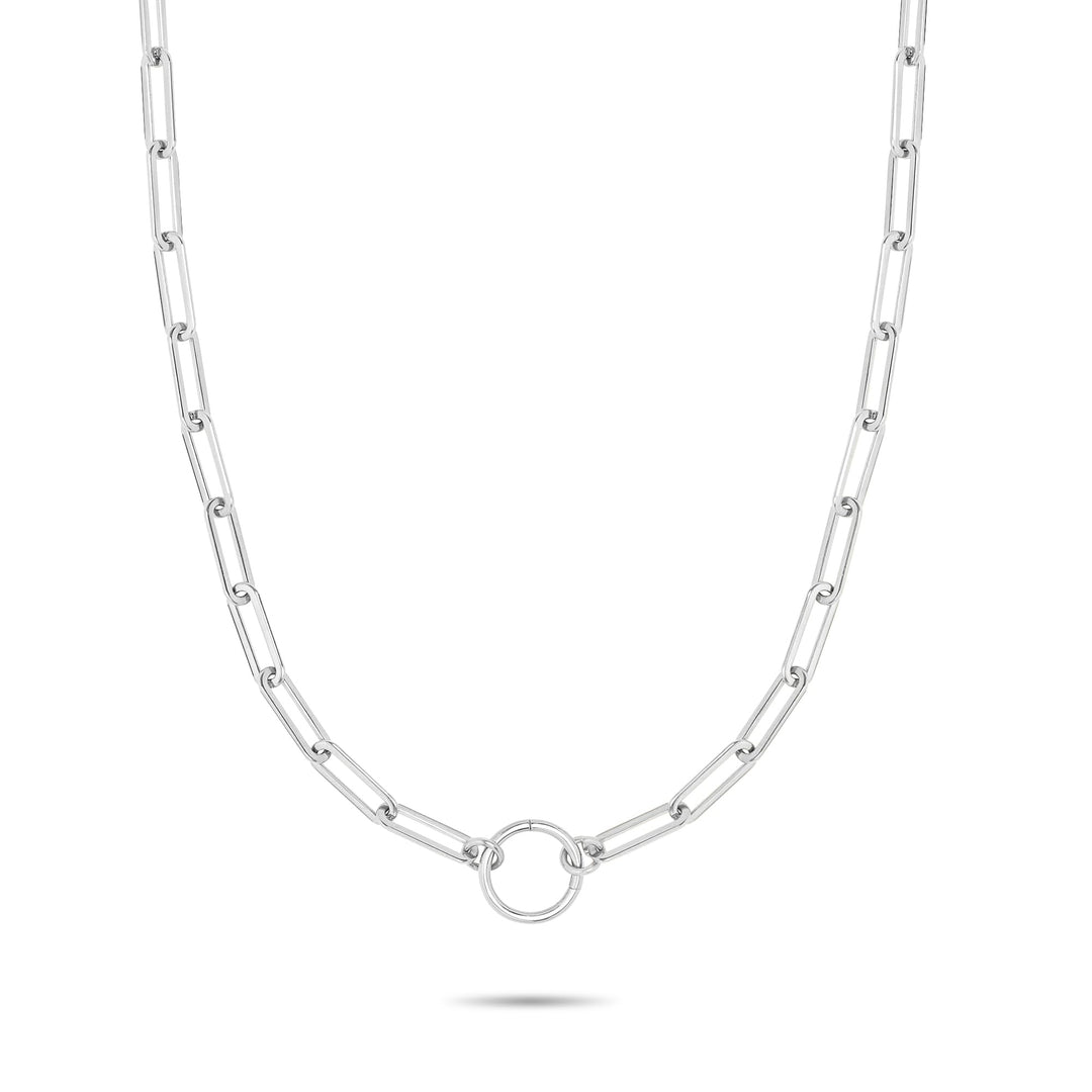 Tamaris Damen-Kette Edelstahl 32031805 Silber 45 cm, Silber 45 cm