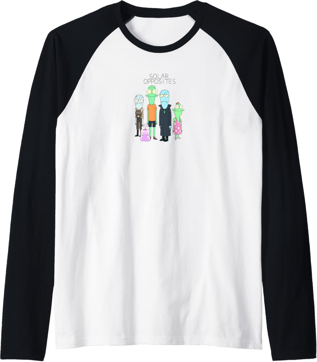 Solar Opposite Korvo Terry Jesse Yumyulack Raglan