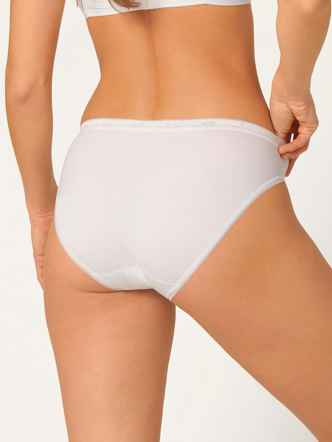 Sloggi Damen Slip (4er Pack) 36 Weiss, 36 Weiss