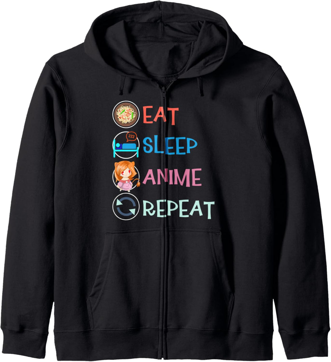 Japan Ramen Nudeln Japanischer Manga Otaku Kawaii Anime Kapuzenjacke