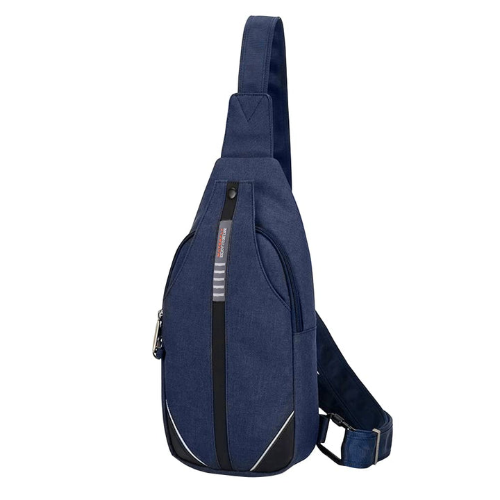 WATERFLY Anti-Diebstahl Sling Bag für Damen und Herren Brusttasche Hippie Crossbody Bag Multipurpose