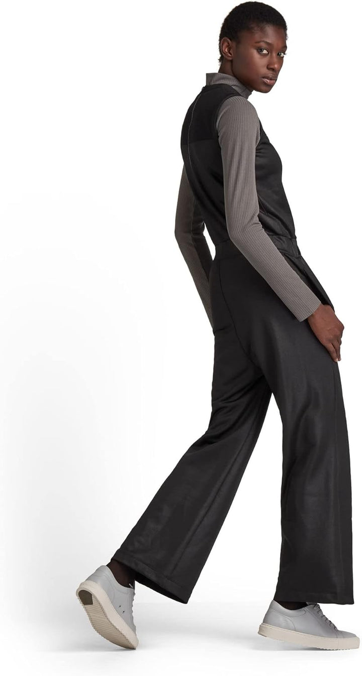 G-STAR RAW Damen Wide Leg Jumpsuit XS Schwarz (Dk Black D20588-c537-6484), XS Schwarz (Dk Black D205