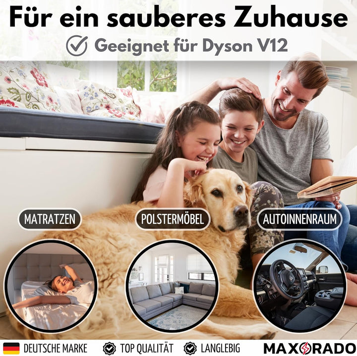Ersatzteil passend für Dyson Mini Turbodüse V12 Detect V10 Slim Absolute Origin Elektrobürste Turbin