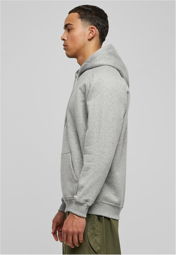 Urban Classics Herren Blank Hoody S Grau, S Grau