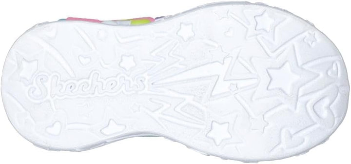 Skechers Mädchen Unicorn Dreams Sneaker 21 EU Purple Textile Multi Trim, 21 EU Purple Textile Multi