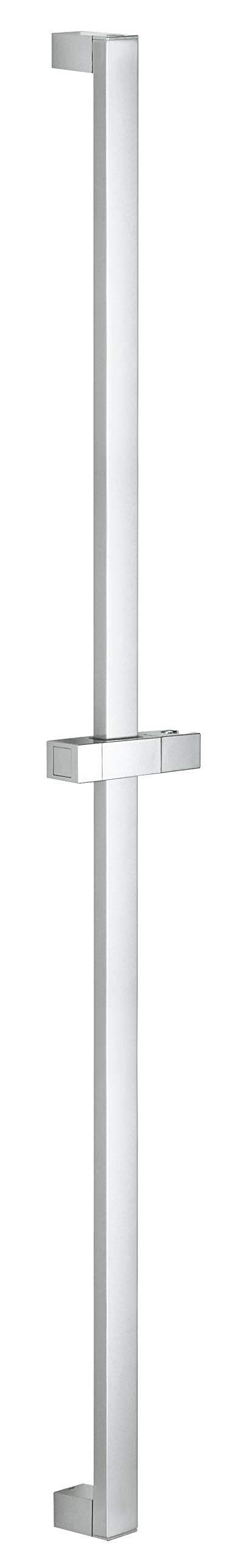 Grohe Euphoria Cube, Brausestange 900mm, feste Bohrlöcher zur Befestigung, chrom 900 mm, 900 mm