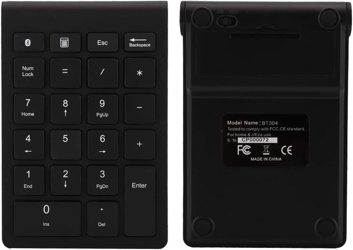 Goshyda 22 Tasten Numerisches Tastenfeld, Bluetooth Wireless Keyboard, Portable Financial Accounting