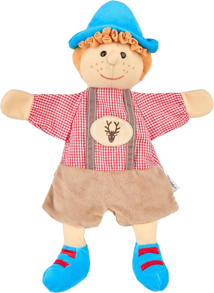 Sterntaler 3601618 Handpuppe Seppel, 32 x 27 x 9 cm, Mehrfarbig Hänsel, Hänsel