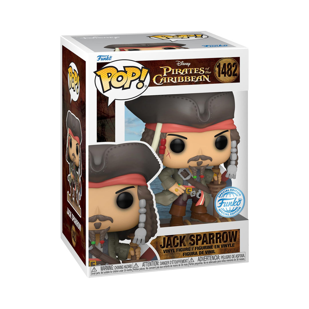 Funko Pop! Movies: PotC - Captain Jack Sparrow Sparrow - (Opening) - Pirates of The Caribbean - Viny